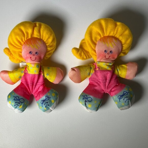 Vintage 80s Fisher Price SmoOne Sizehees Dolls Set Of 4 Baby Bonnie, Mary, Beth - Picture 2 of 7